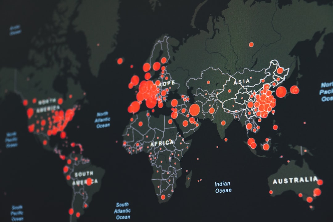 米国・EU・豪州・日本のAI規制比較を示す地図とアイコンの構成